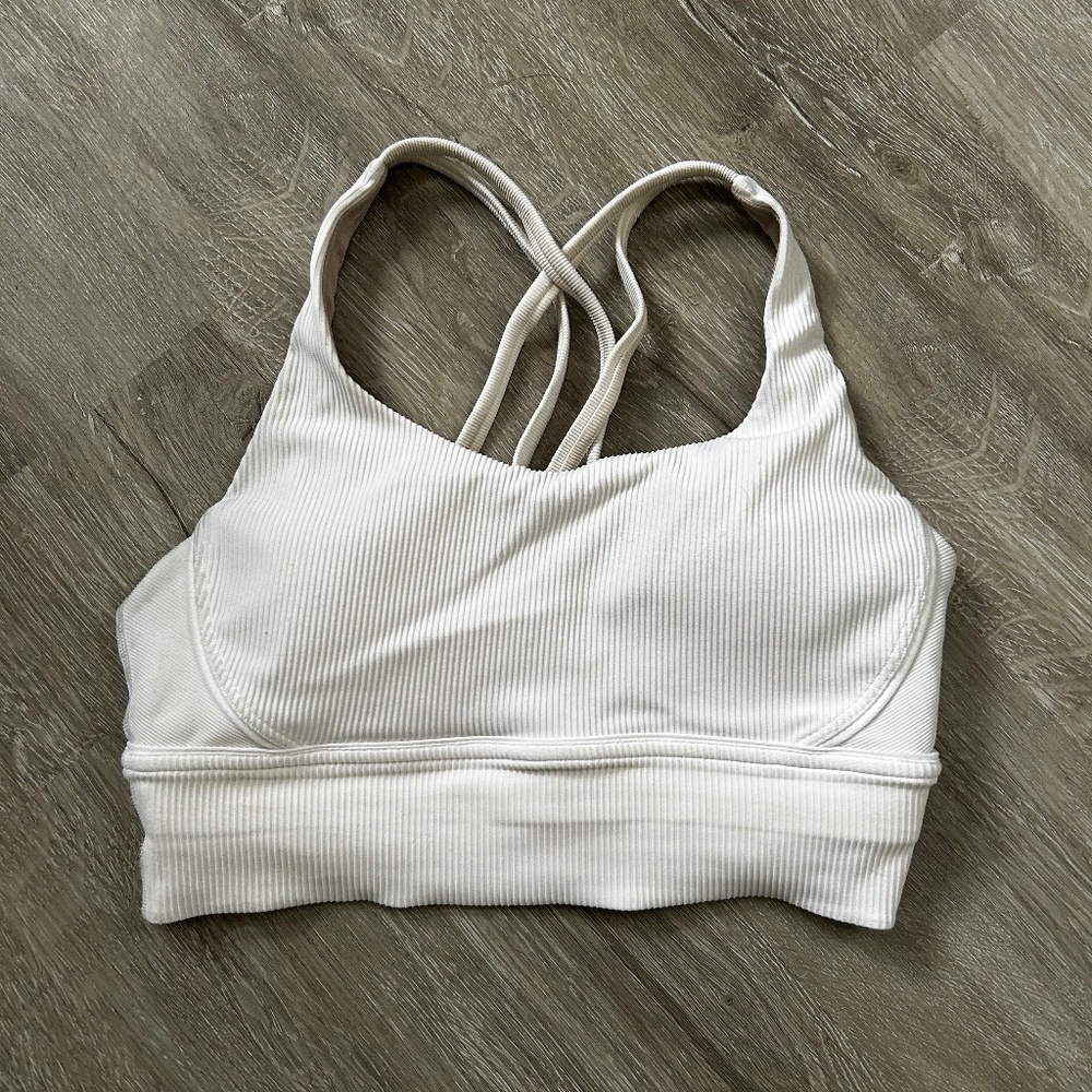 Lululemon ribbed energy bra size 6